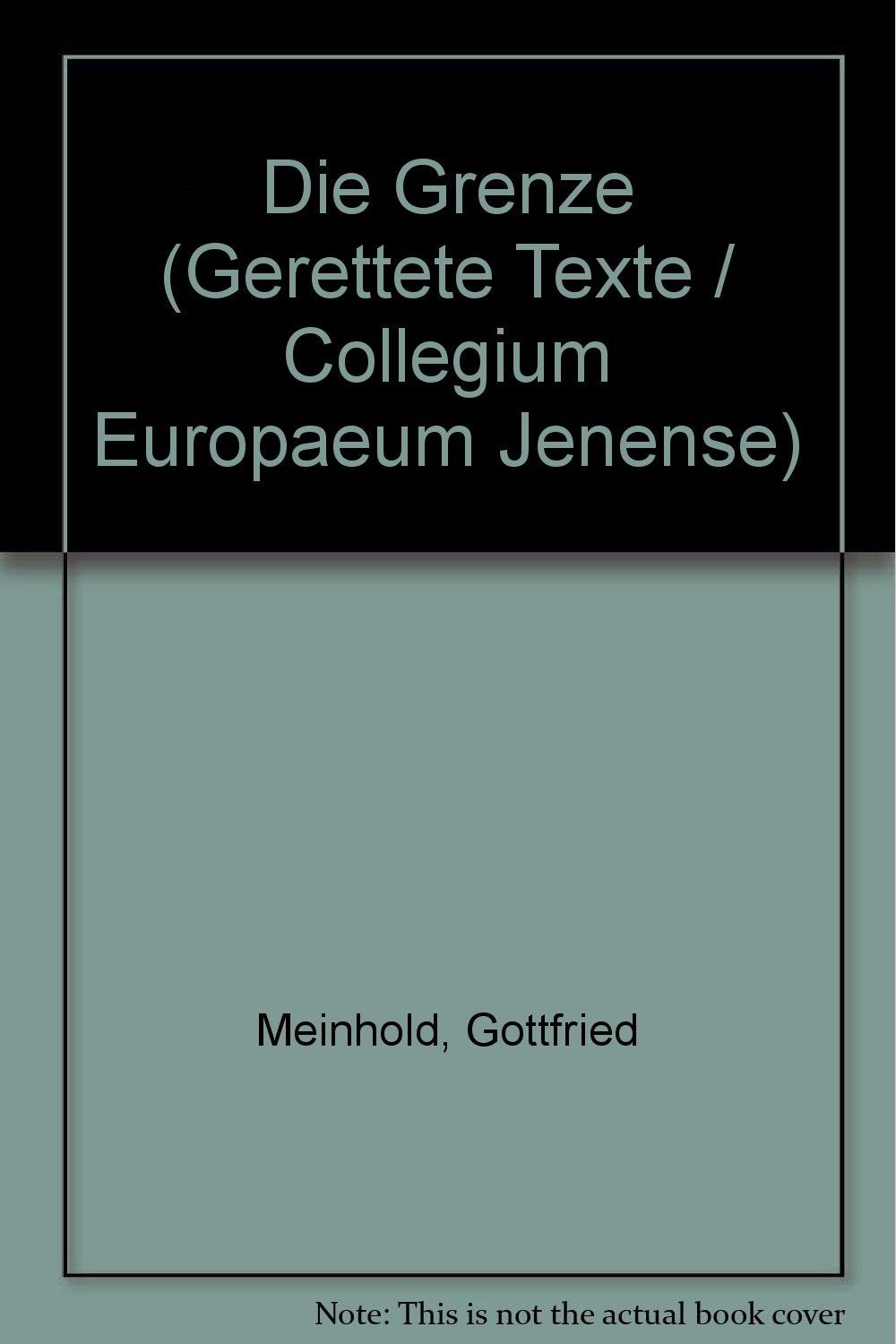 Die Grenze Books