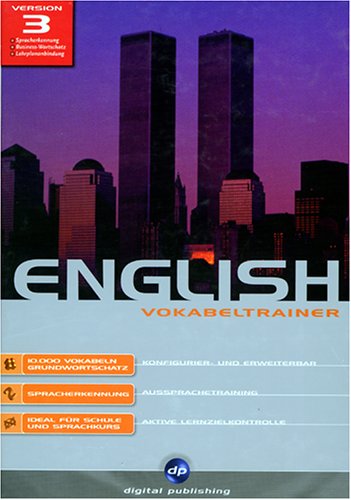 English, Version 3, CD-ROMs, Vokabeltrainer, 1 CD-ROM Foreign Languages ​​& Dictionaries