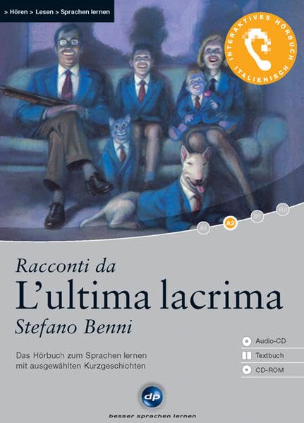 Racconti da L'ultima lacrima (Stefano Benni), Ausgewählte Originaltexte, 1 CD; Übersetzungshilfen auf CD-ROM und im Begleitheft Study Guides