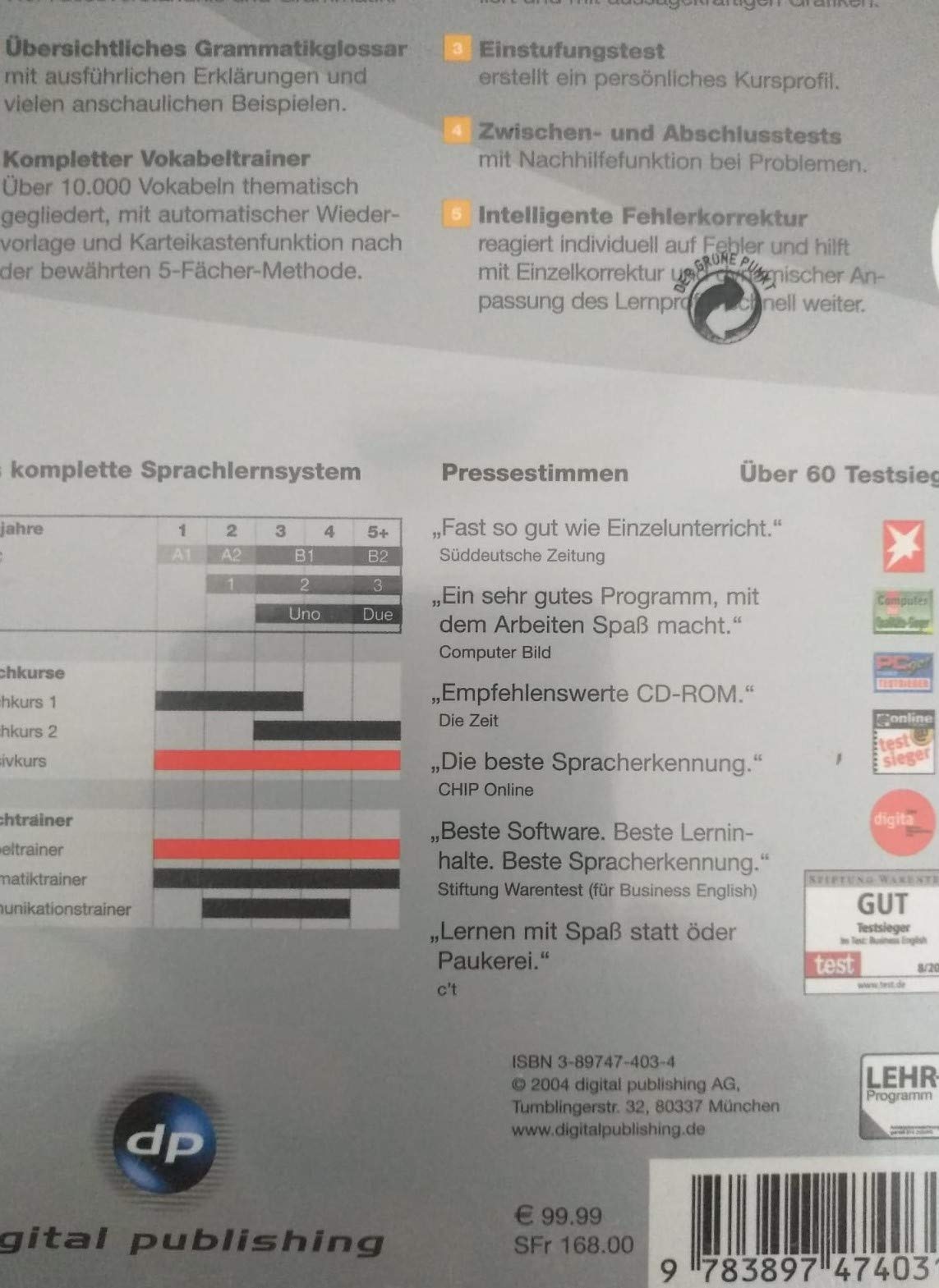 IS 8 - Intensivkurs Italienisch software