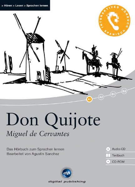 Don Quijote - Interaktives Hörbuch Spanisch: Das Hörbuch zum Sprachen lernen - Adaptierte Fassung Young adult books