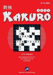 Logiktrainer / Kakuro 1111: Die Kombination aus Kreuzworträtsel und Sudoku: 1111 Kakuros. Das Kulträtsel für den PC. Original auf CD-ROM. Lernmodus. Für Windows 98/ME/NT 4.0/2000/XP Books