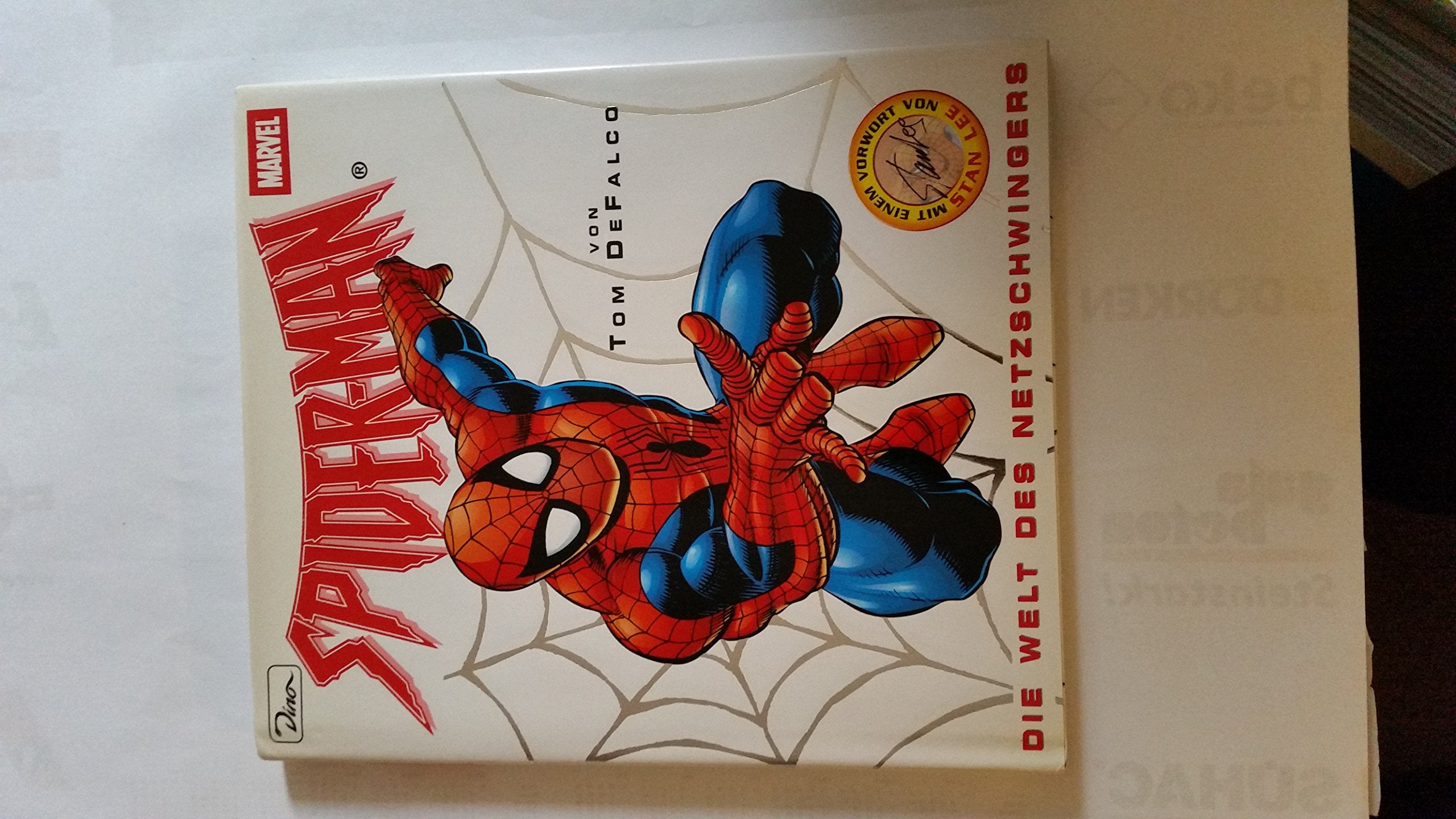 Spiderman, Die Welt des Netzschwingers Manga