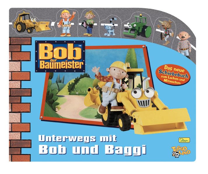 Bob der Baumeister - Mein erstes Schiebebuch: Unterwegs mit Bob und Baggi Children's books