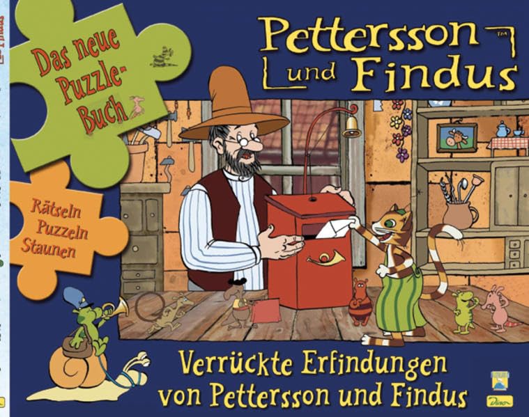 Petterson und Findus Puzzlebuch: Pettersson und Findus, Puzzlebuch, Band 2, Verrückte Erfindungen von Petterson und Findus: Verrückte Erfindungen von Pettersson und Findus Leisure & Fun