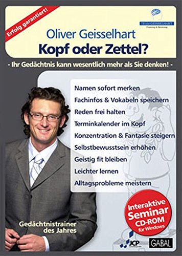 Product Image: Oliver Geisselhart - Kopf oder Zettel?