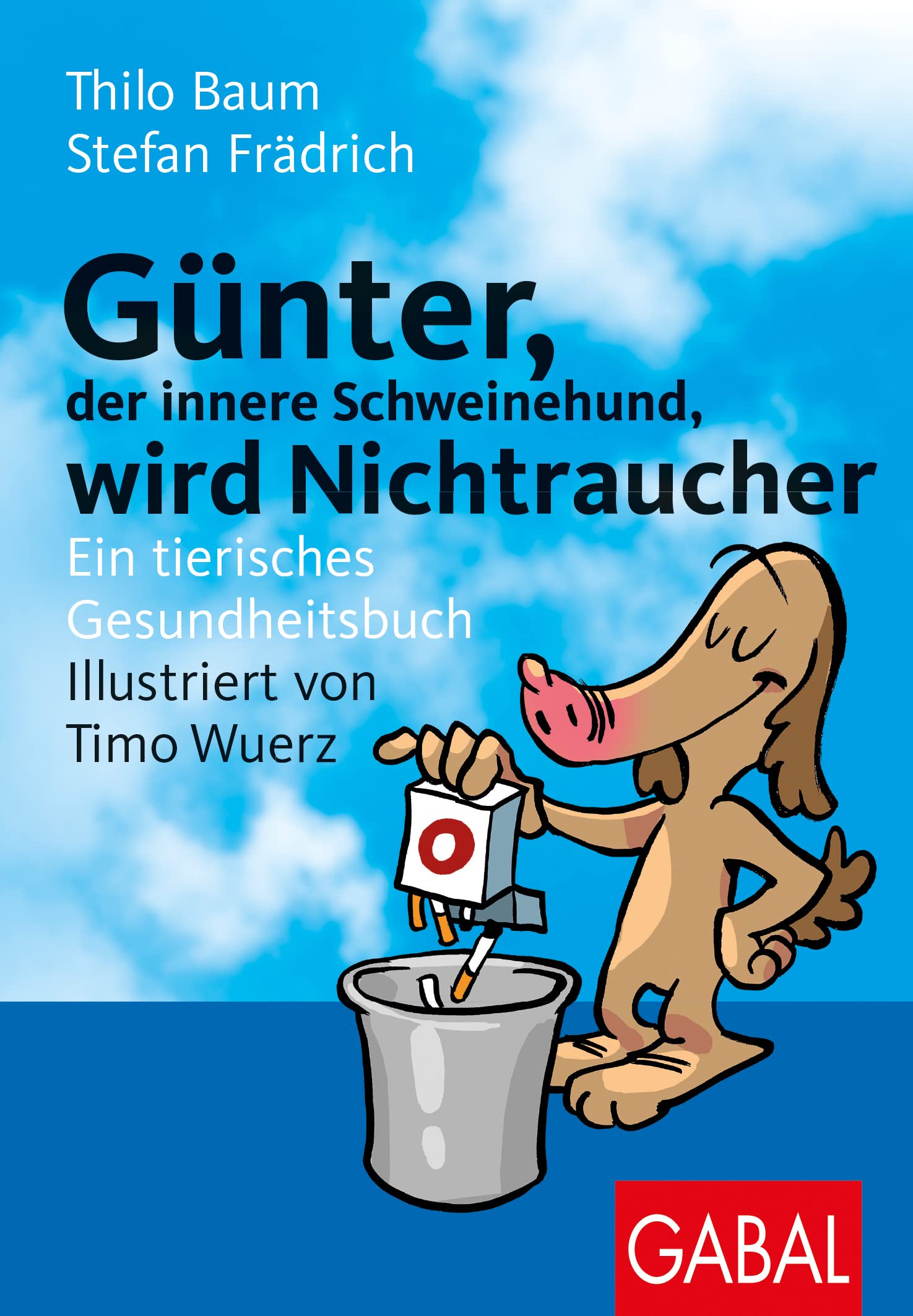 Günter, der innere Schweinehund, wird Nichtraucher Medicine