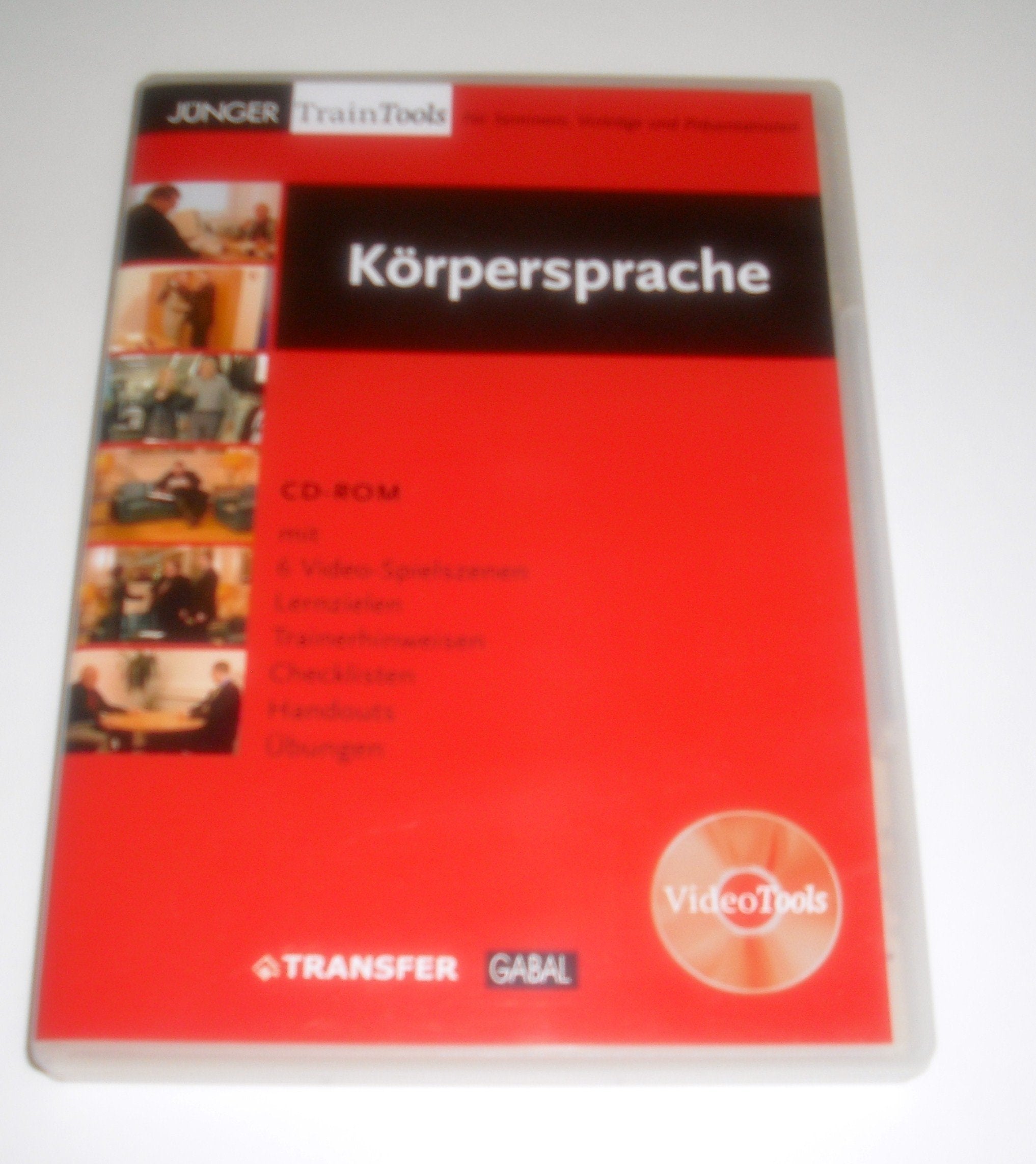 Körpersprache - CD-ROM mit 6 Video-Spielszenen, Lernzielen, Trainerhinweisen, Checklisten, Handouts und Übungen - XP-fähig Lifestyle
