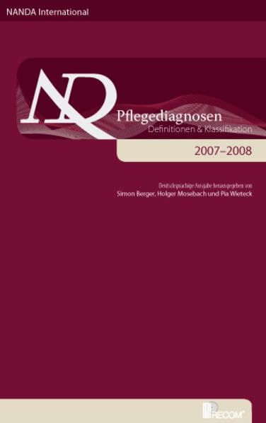 NANDA-I Pflegediagnosen: Definitionen & Klassifikation 2007-2008 Medicine Books