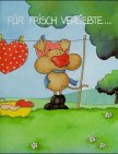 Für frisch Verliebte, m. Schlaufe: Geschenkanhänger in Buchform Living & Furnishing