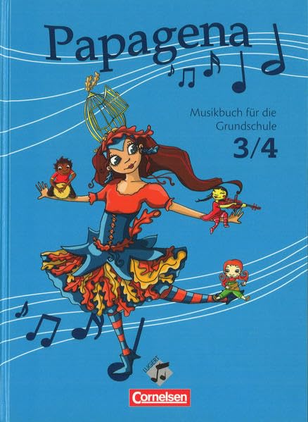 Papagena 3/4 - Schulbuch: Musikbuch für die Grundschule. Für die Klassen 3/4 Study Guides