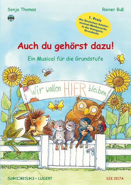 Auch du gehörst dazu! (Lehrerheft mit CD): Ein Musical für die Grundstufe Education & Training