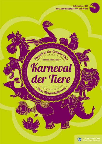 Karneval der Tiere, Heft inkl. Audio-CD Sheet Music