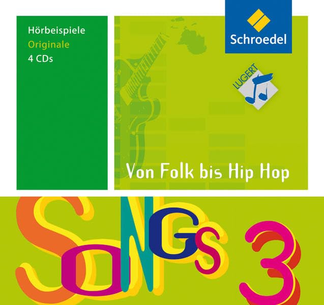 Songs von Folk bis Hip Hop Band 3: 4er-Box Original-CDs Professional & Reference Books