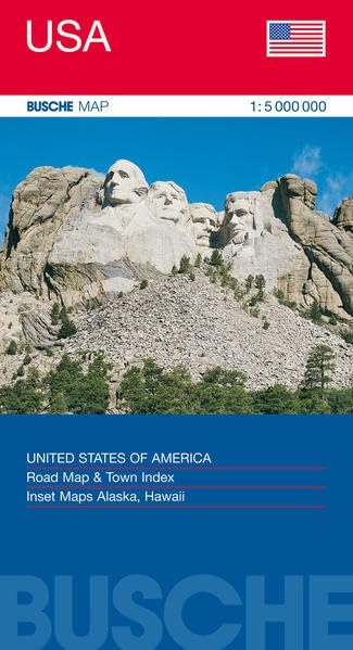 USA 1 : 5 000 000. Übersichtskarte Leisure, Home & Garden