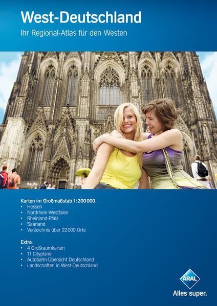 Aral West-Deutschland: Ihr Regional-Atlas für den Westen Leisure, Home & Garden
