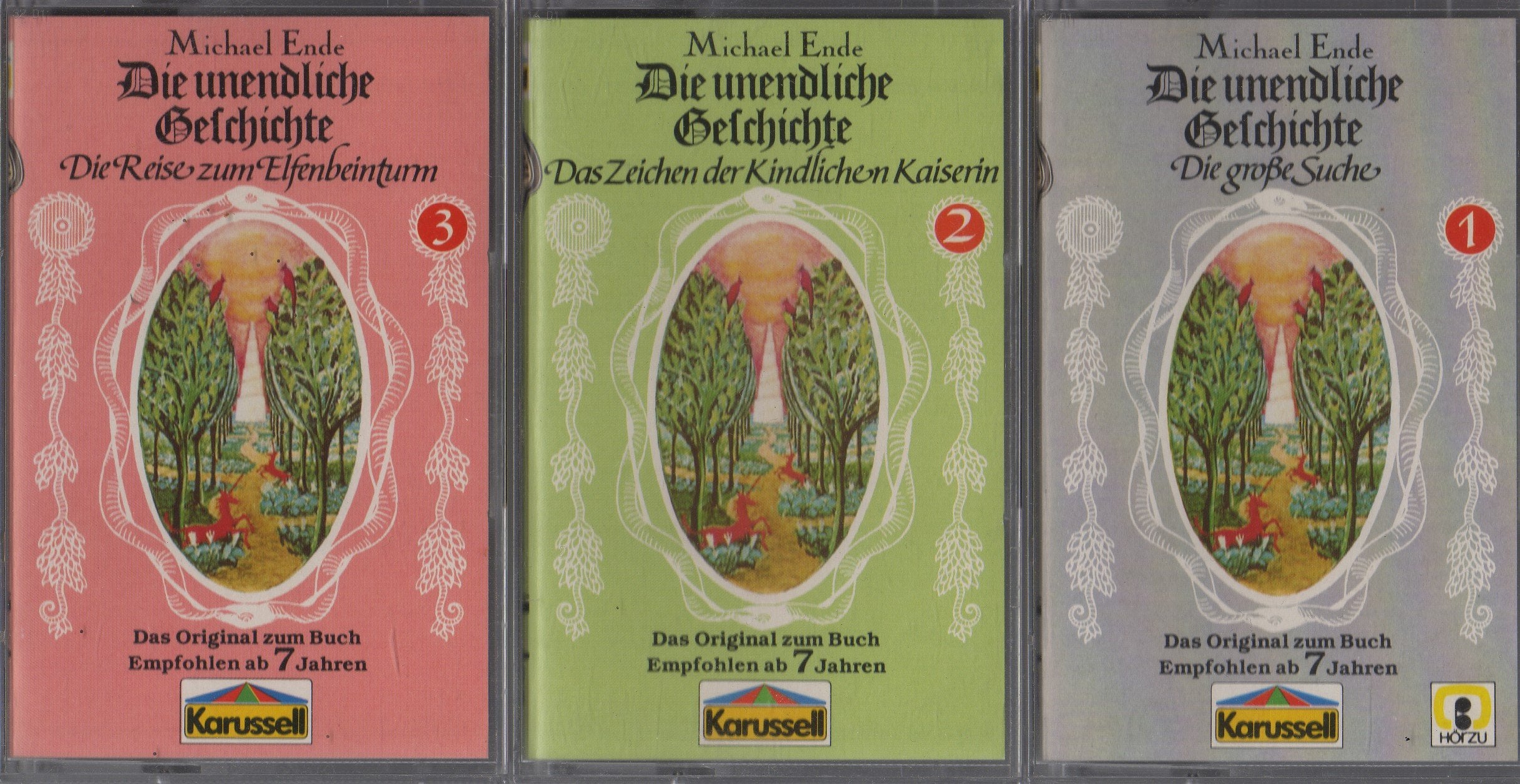 Die unendliche Geschichte - Toncassetten: Die unendliche Geschichte, Cassetten, Folge.3, Die Reise zum Elfenbeinturm, 1 Cassette Novels & Short Stories