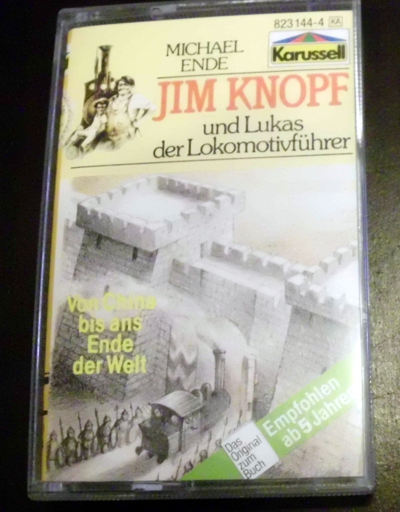 Jim Knopf und Lukas der Lokomotivführer - Toncassetten: Jim Knopf und Lukas der Lokomotivführer, Hörspiel, Cassetten, Folge.2, Von China bis ans Ende der Welt, 1 Cassette Novels & Short Stories