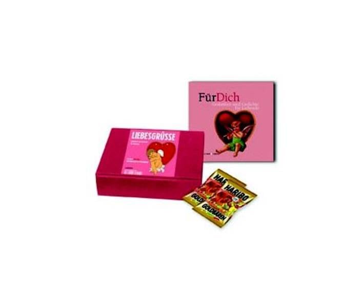 Geschenkidee NEU! Kleine Geschenkbox - Liebesgrüße - book