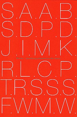 S.A.A.B.S.D.P.D.J.I.M.K.R.L.C.P.T.R.S.S.S.F.W.M.W.: Philara - Sammlung zeitgenössischer Kunst Books