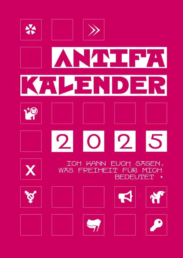 Antifaschistischer Taschenkalender 2025 Social Sciences