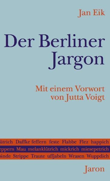 Der Berliner Jargon Leisure, Home & Garden