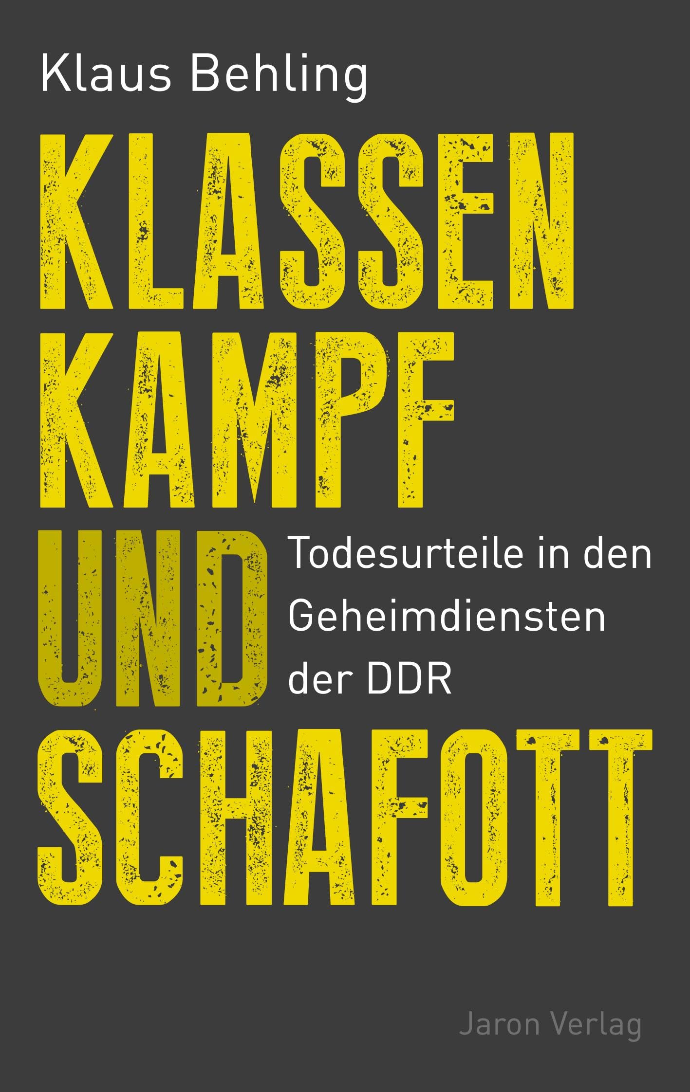 Klassenkampf und Schafott German history books