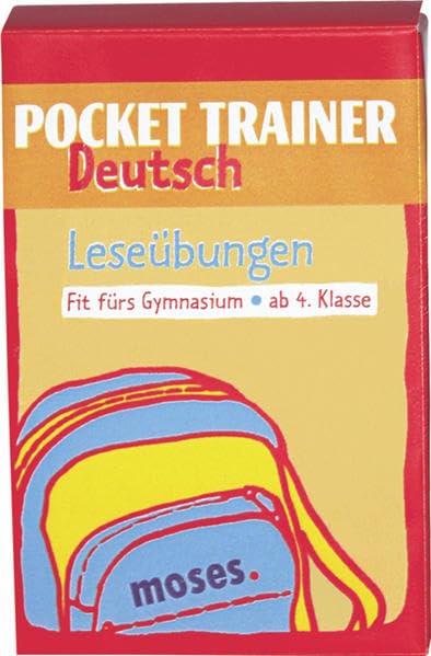 Pocket Trainer Deutsch - Leseübungen: Fit fürs Gymnasium Leisure & Fun