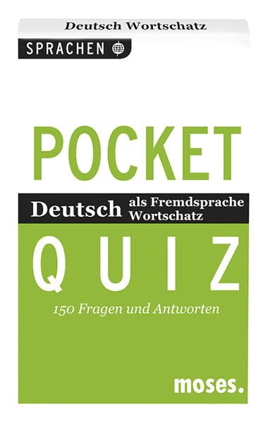 Deutsch für Ausländer. Wortschatz. Pocket Quiz book