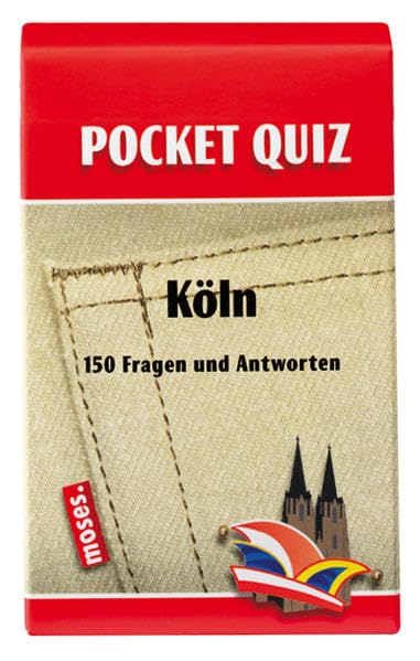 Pocket Quiz Köln: 150 Fragen und Antworten (Pocket Quiz / Ab 12 Jahre /Erwachsene) Leisure & Fun