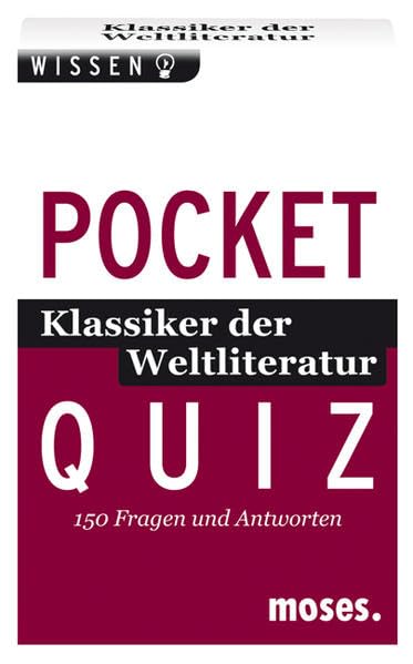 Pocket Quiz Klassiker der Weltliteratur Leisure & Fun