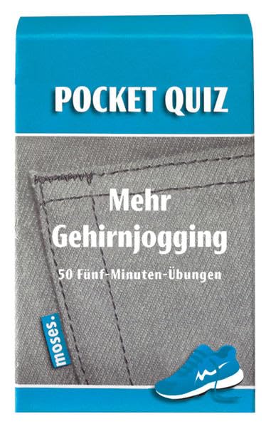 Pocket Quiz Mehr Gehirnjogging: 50 Fünf-Minuten-Übungen (Pocket Quiz: Ab 12 Jahre/Erwachsene) Leisure & Fun