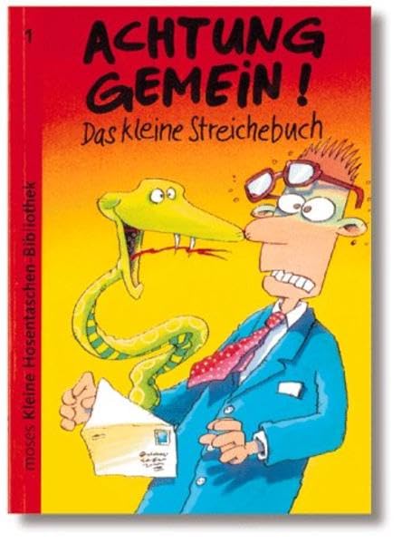 Achtung gemein!: Das kleine Streichebuch (moses Kleine Hosentaschen-Bibliothek) Books