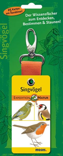 Expedition Natur - Singvögel: Der Wissensfächer zum Entdecken, Bestimmen & Staunen! Non-fiction