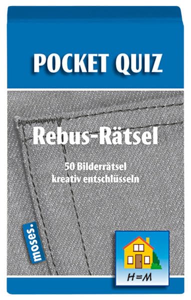 Pocket Quiz Rebus-Rätsel: 50 Bilderrätsel kreativ entschlüsseln Leisure & Fun