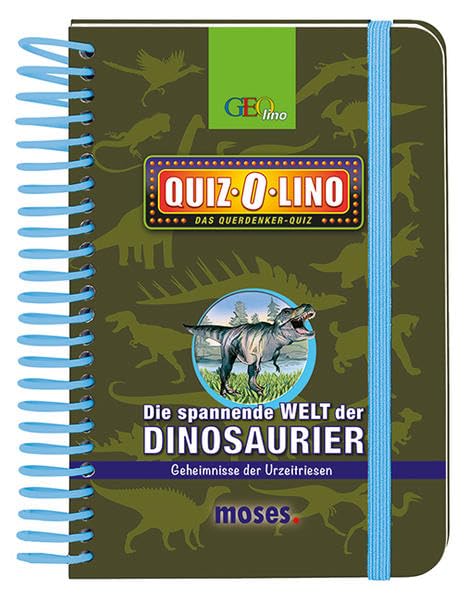 Quiz-O-lino - Die spannende Welt der Dinosaurier: Geheimnisse der Urzeitriesen Tiptoi & Games