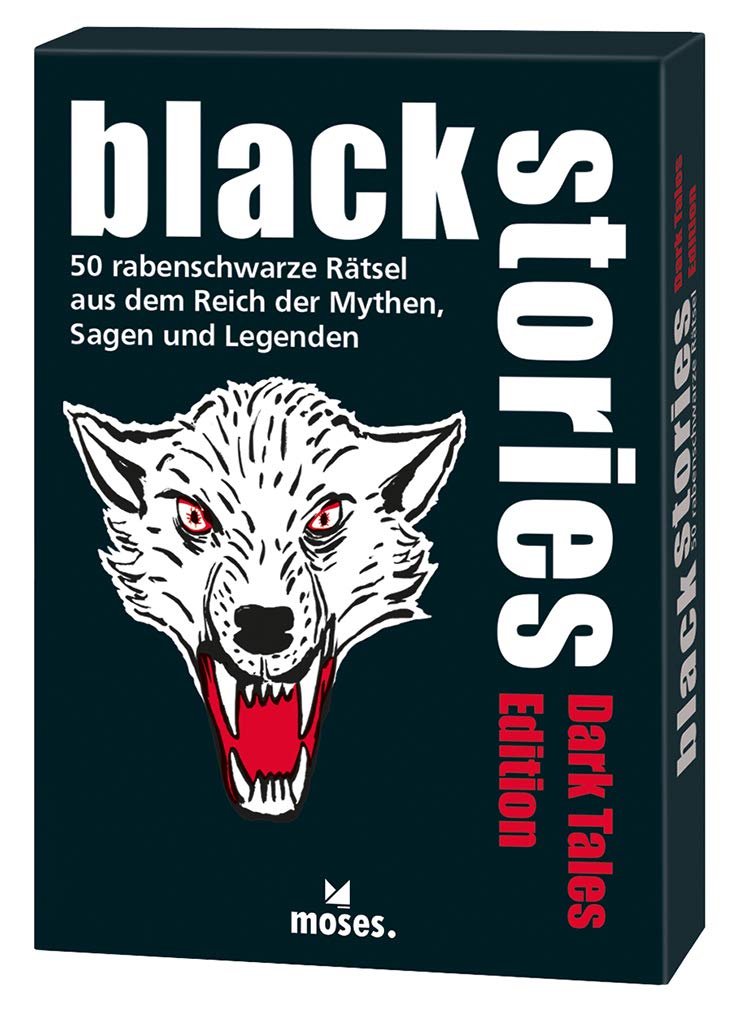 black stories Dark Tales Edition Card Games