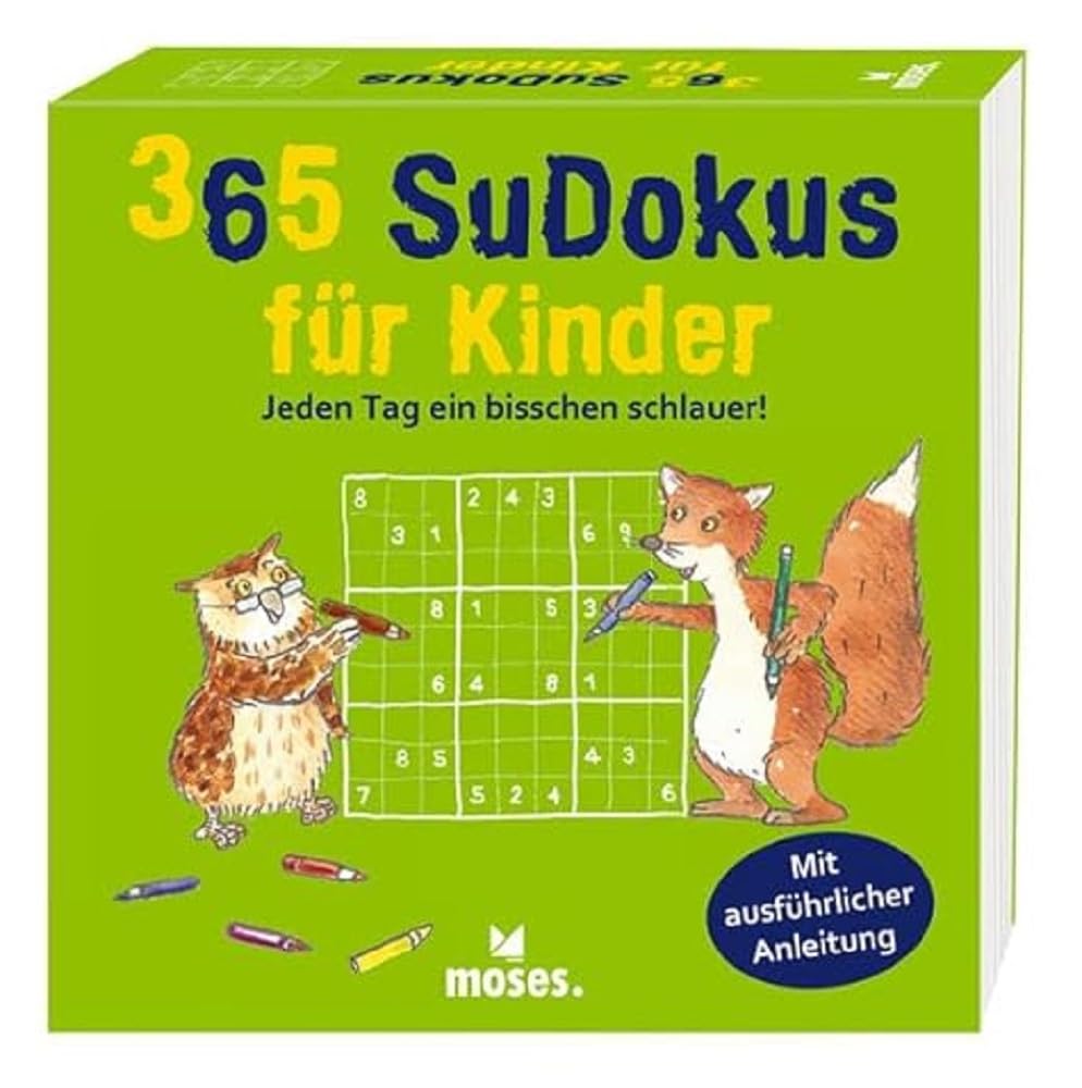 365 Sudokus für Kinder Leisure & Fun