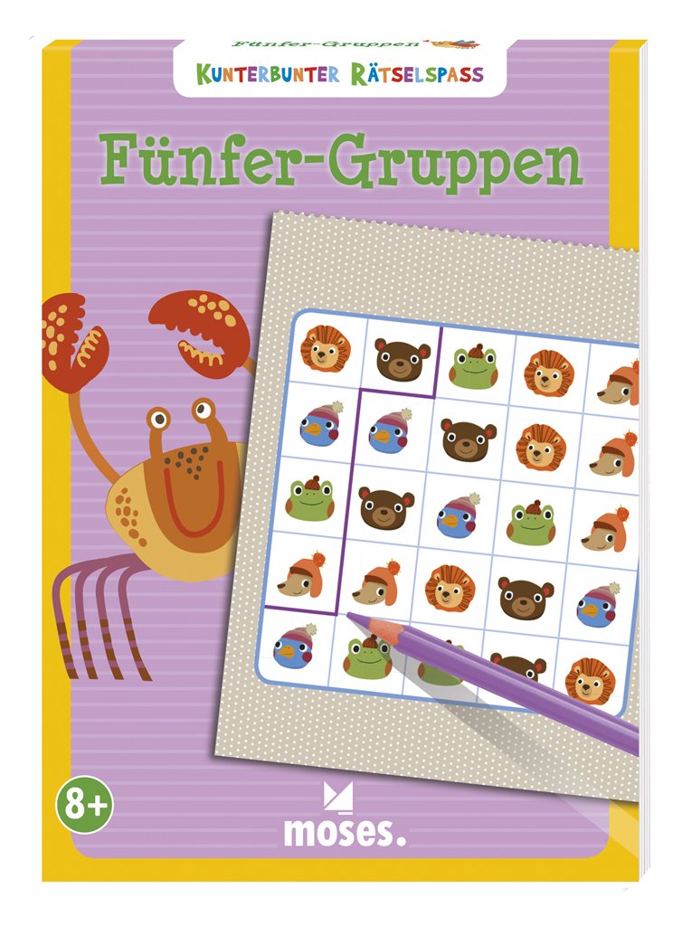 Fünfer-Gruppen: Kunterbunter Rätselspaß Tiptoi & Games