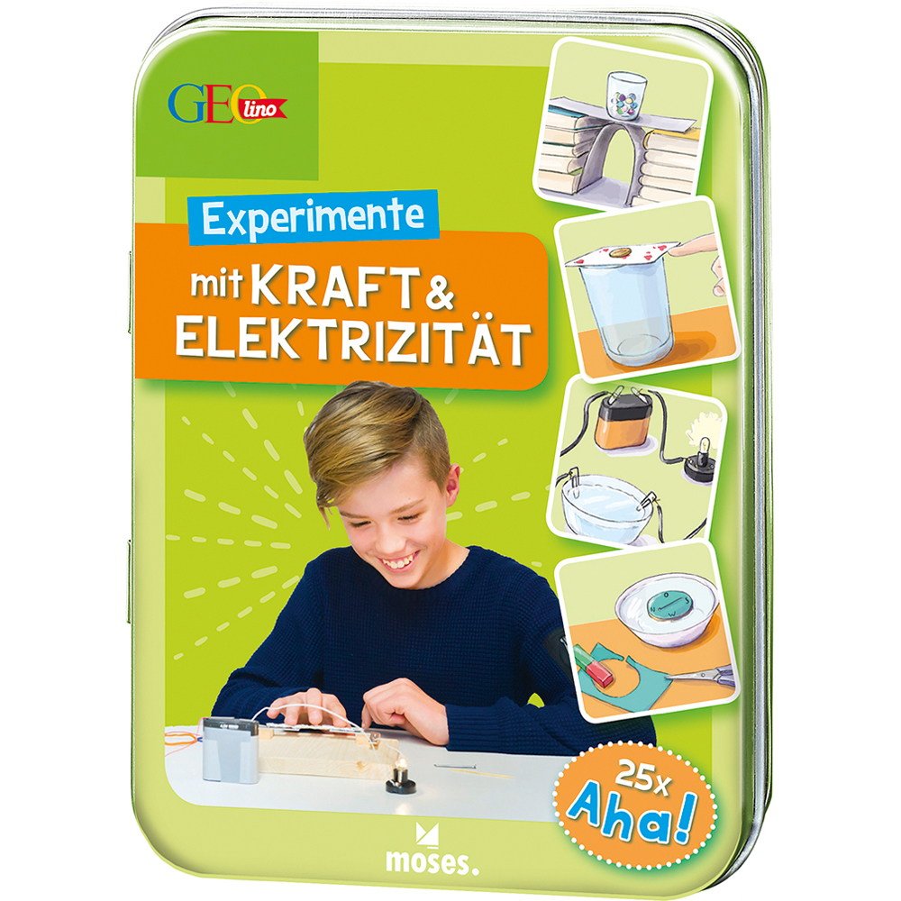 GEOlino Experimente mit Kraft & Elektrizität Non-fiction