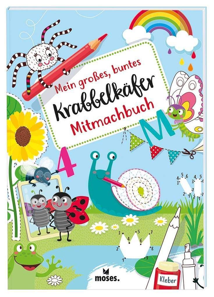 Mein großes, buntes Krabbelkäfer Mitmachbuch Leisure & Fun