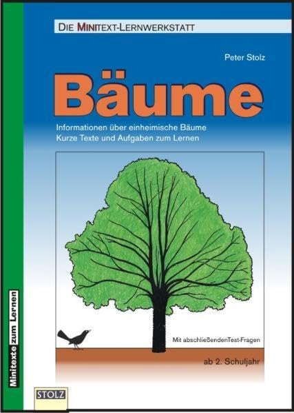 Laubbäume - Minitext Lernwerkstatt: Kurze Informationstexte und Aufgaben: Lehrreiche Kurztexte mit Anweisungen zum Schreiben und Malen. Übungen der ... Lesens (Minitexte zum Sachunterricht) Education & Training
