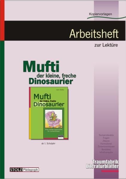 Mufti, der kleine freche Dino, Literaturblätter book