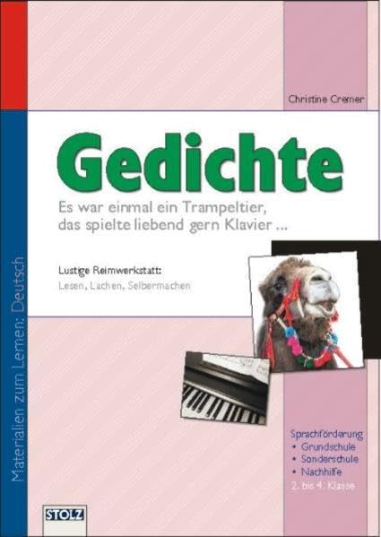 Lernwerkstatt Gedichte: Reime zum Selbermachen und Lachen: Gedichte zum lesen, Lachen und Selbermachen. Sprachförderung Grundschule, Sonderschule, Nachhilfe. 2. bis 4. Klasse Education & Training