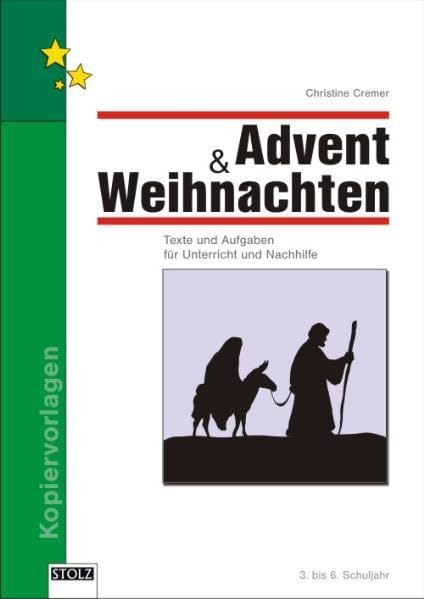 Advent und Weihnachten: Lernwerkstatt: Lernwerkstatt. 3. bis 5. Schuljahr Study Guides