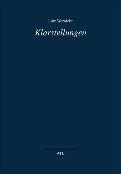 Klarstellungen (AT Edition) Religion & Esotericism