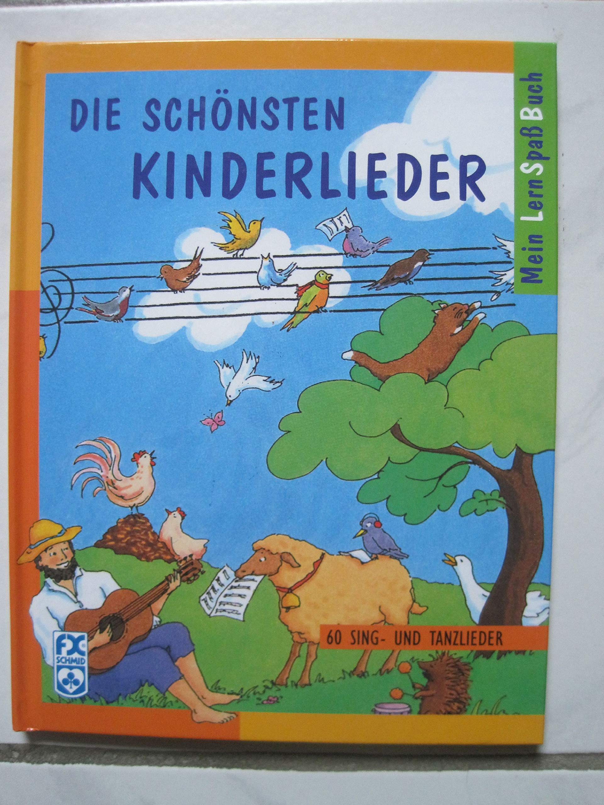 Die schönsten Kinderlieder (F.X. Schmid - "Mein Lernspaßbuch") Books
