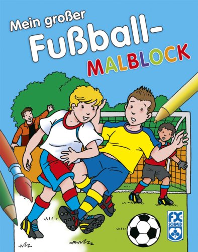 Mein großer Fußball-Malblock Tiptoi & Games
