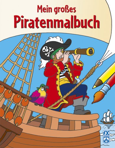 Mein großes Piratenmalbuch Tiptoi & Games