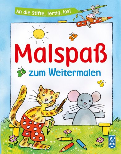An die Stifte, fertig, los!: Malspaß zum Weitermalen Tiptoi & Games